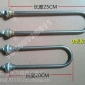 供應蒸飯機U型電熱管優(yōu)質(zhì)不銹鋼304發(fā)熱管毛巾車加熱管火頭君廚具廠家